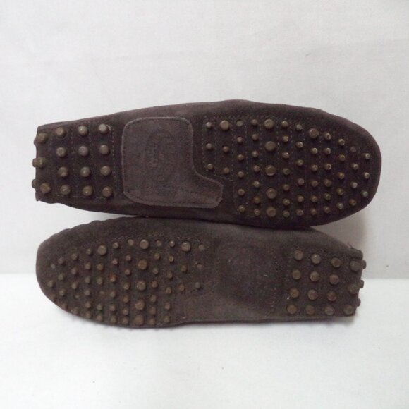 Emu Ridge Australia Suede genuine shearling lined slipper loafers Men Size Sz 7 main image 9